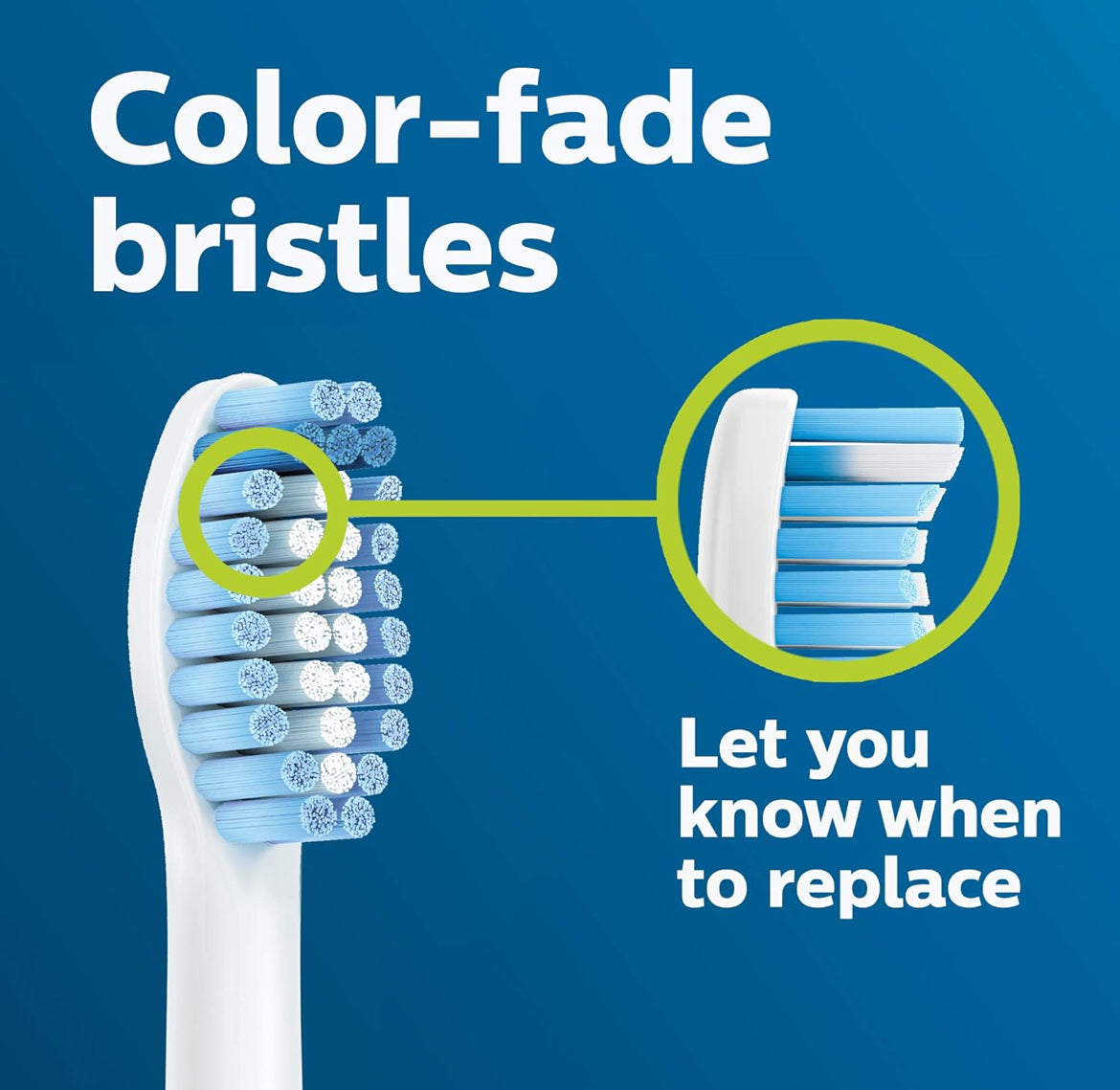 Philips Sonicare Genuine Sensitive Replacement Toothbrush Heads for Sensitive Teeth, 3 Brush Heads (White) HX6053/64