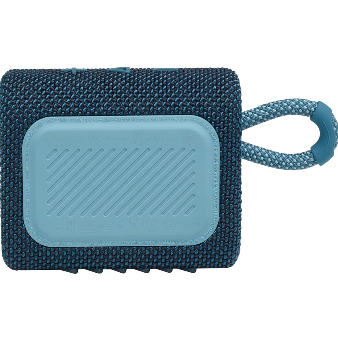 JBL Go 3 - Portable Mini Bluetooth Speaker P67 Waterproof and Dustproof - (Blue)