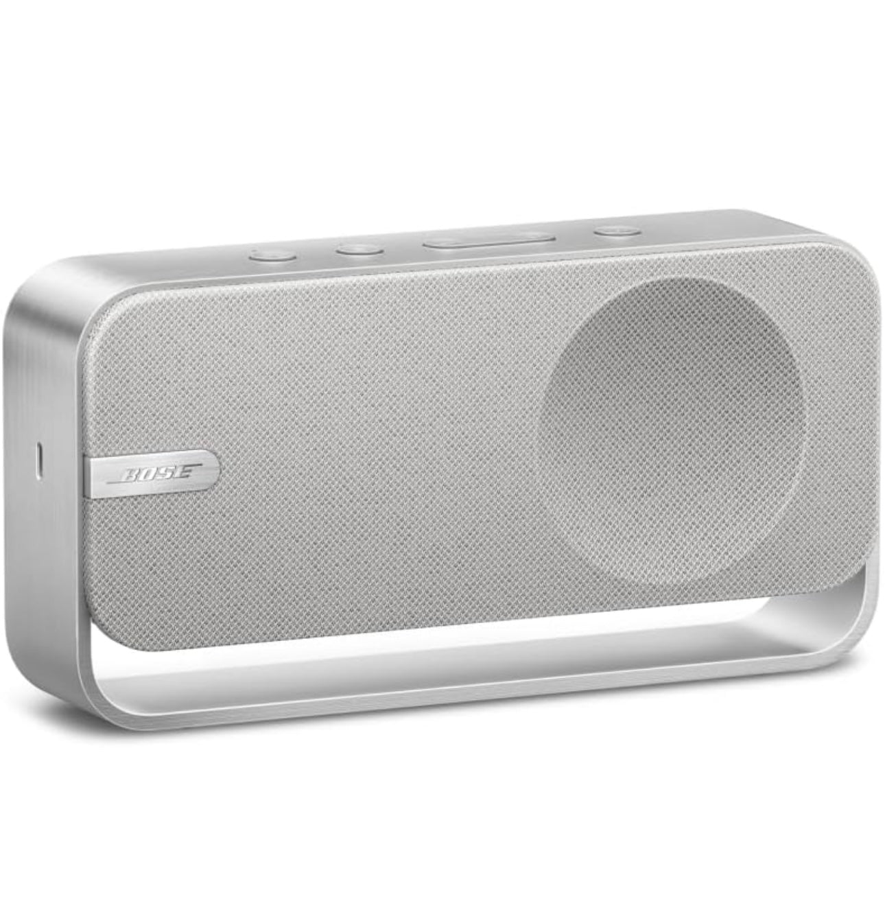 Bose SoundLink Premium Portable and Wireless Bluetooth Bookshelf Speaker- Light Silver