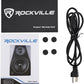 Rockville (2) DPM5W Dual Powered 5.25" 300 Watt Active Studio Monitor Speakers