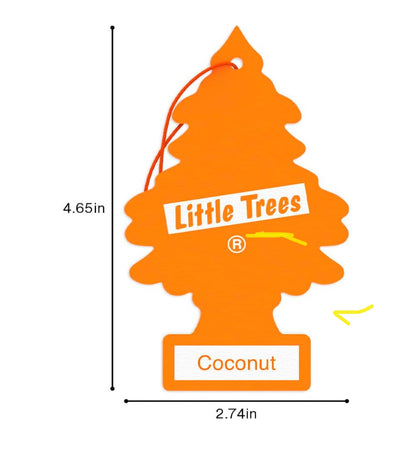 LITTLE TREES Motorlugverfrisser Hangboom Langdurige Geur - Klapper (24)