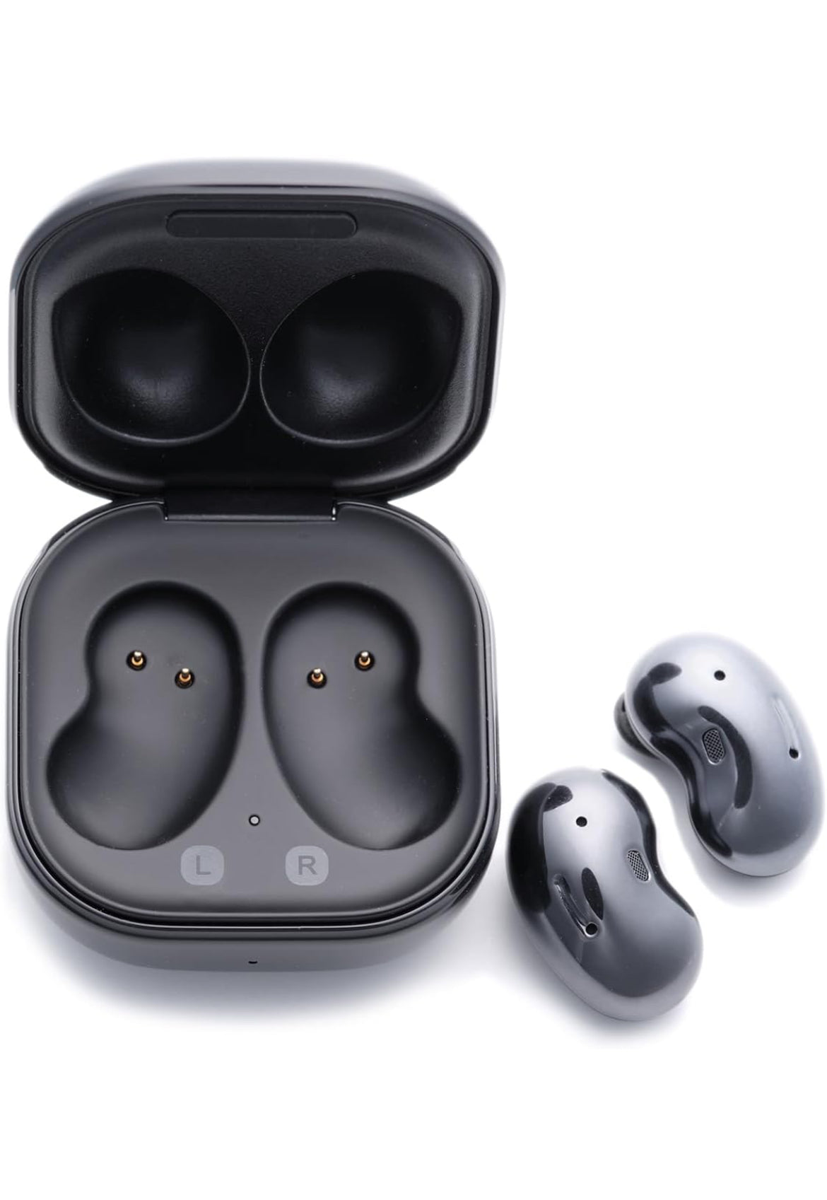 Samsung Galaxy Buds Live, Draadlose Oorfone m/Aktiewe Geraaskansellasie, Mystic Black, Internasionale Weergawe