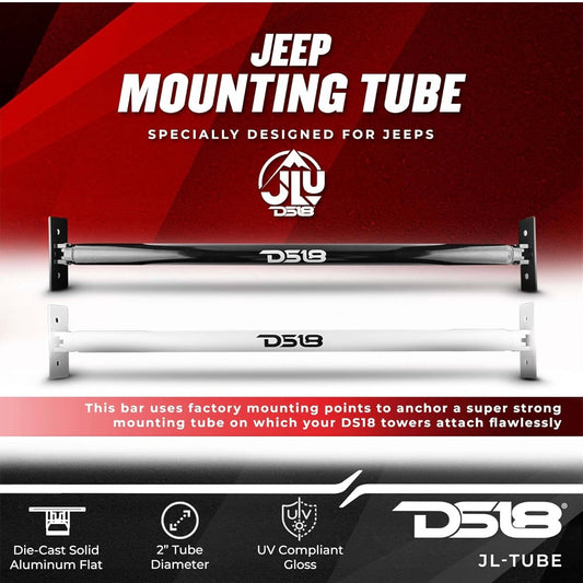 DS18 JL-Tube/WH Mounting Tube Adjustable Width 42"- 44"  Tower Bar - NEW