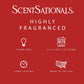 Scentsationals Wax Melts Strong Scent - Fallen Leaves - Long Lasting Scented Melts for Warmers, 10oz (Pack of 4)