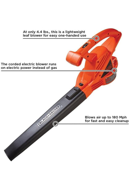 BLACK+DECKER Elektriese Blaasmasjien, 7-Amp (LB700)
