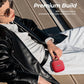 PE1 Mini Portable Bluetooth Speakers w/ Adjustable Carabiner IPX8 Waterproof, 32H Playtime - Red