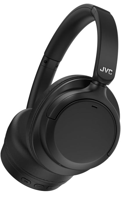 JVC Hibriede Geraasdempende Koordlose Oorfone - Beste Klankblokkering, Oor-die-Oor-Ontwerp - Bluetooth 5.3 - Dubbelmikrofoon - 50 UUR Battery - Afneembare Kabel - Stemassistensie - Langdra-Gerief - HAS95N