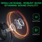 Black Shark Open Ear Headphones, Noise Canceling, Ultra-Thin Charging Case