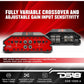 DS18 SXE-1200.4/RD Car Amplifier Stereo Full-Range Class A/B 4-Channel @4 OHM 1200 Watts - Powerful and Compact Amp  - NEW
