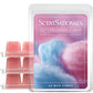 Scentsationals Wax Melts, Wax Cubes Strong Scent - Cotton Candy Cloud - Long Lasting Scented - 10oz (PACK OF 4)