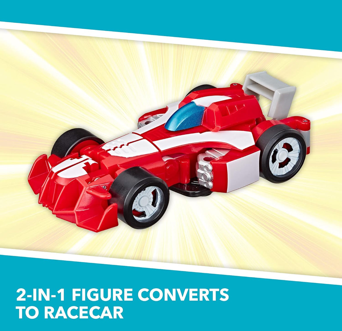Transformers Playskool Heroes Rescue Bots Academy Road Rescue Team Trailer 4-Pack Converting Toy