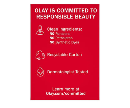 Olay Gesigbevogtiger, Regenerist Micro-Sculpting Room Velversorging (1.7 oz) & Proefgrootte Vitamien C-Reinigingsmelts, Watergeaktiveerde Gesigwas (12 ct)