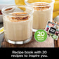 Ninja BN301 Nutri-Blender Plus Compact Personal Blender, 900-Peak-Watt Motor (3) 20 oz. To-Go Cups, (2) Spout-Lids (1) Storage-Lid, Dishwasher Safe - Silver