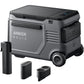 Anker SOLIX EverFrost 2 40L Cooler with Road Trip Kit, 42 qt Car Electric Cooler with 288Wh