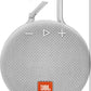 JBL Clip 3 Waterproof, Durable & Portable Bluetooth Speaker - Up to 10 HRS of Play - Includes Noise-Cancelling Speakerphone & Wireless Streaming -Steel White - Steel White