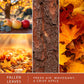 Scentsationals Fall Wax Melts - Includes Warm Apple Pie, Vanilla Pine, Fallen Leaves & Feelin Cozy - 10oz (Pack of 4)