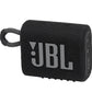 JBL Go 3 - Portable Mini Bluetooth Speaker, big audio and punchy bass, IP67 waterproof - (Black)