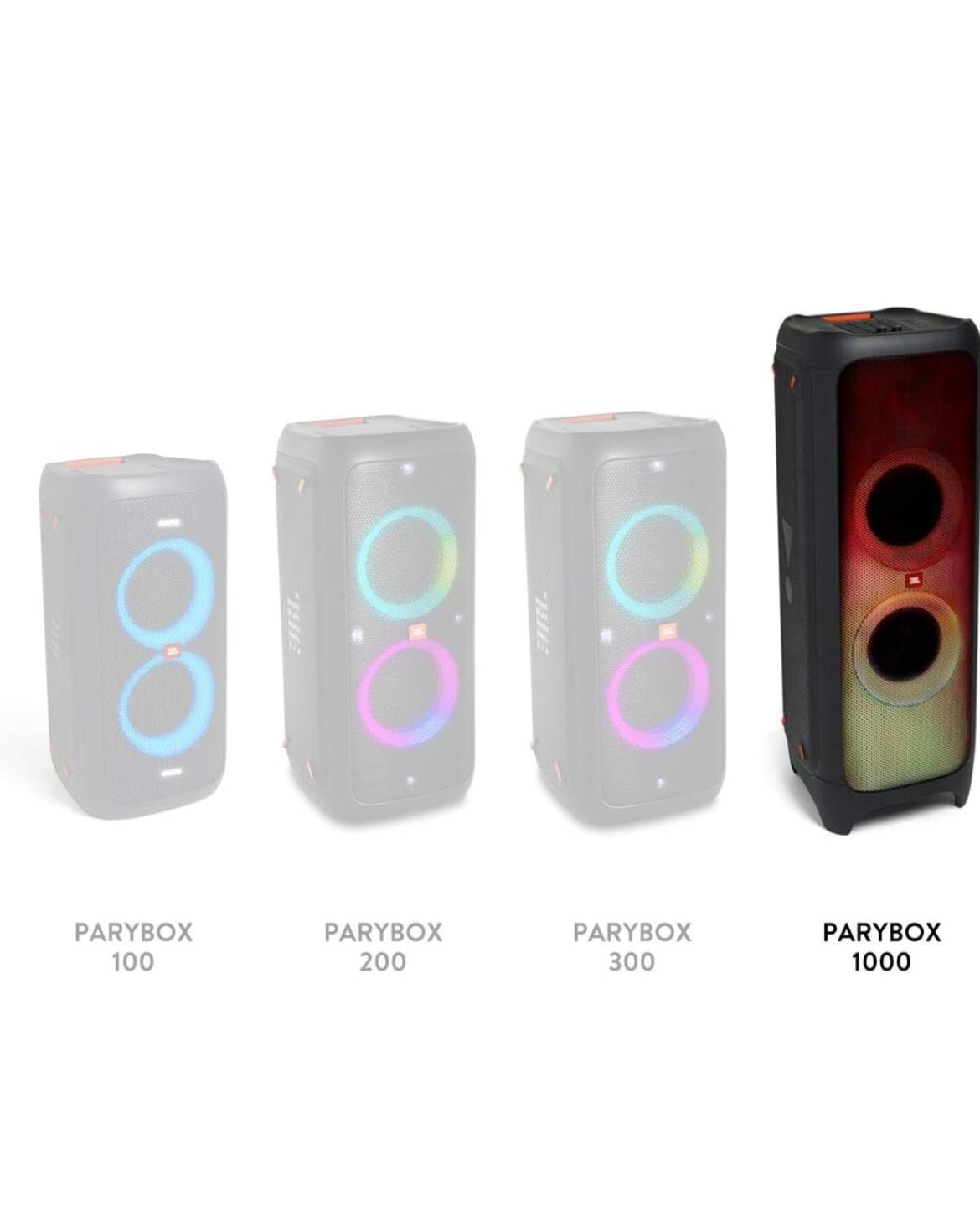 JBL PartyBox 1000 - High Power Wireless Bluetooth Party Speaker,Black