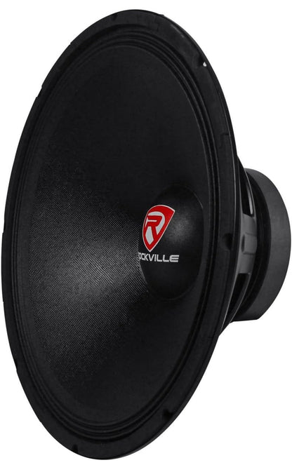 Rockville RVP18W4 1200 Watt 18" Rou Vervangings DJ PA Subwoofer 4 Ohm Subwoofer