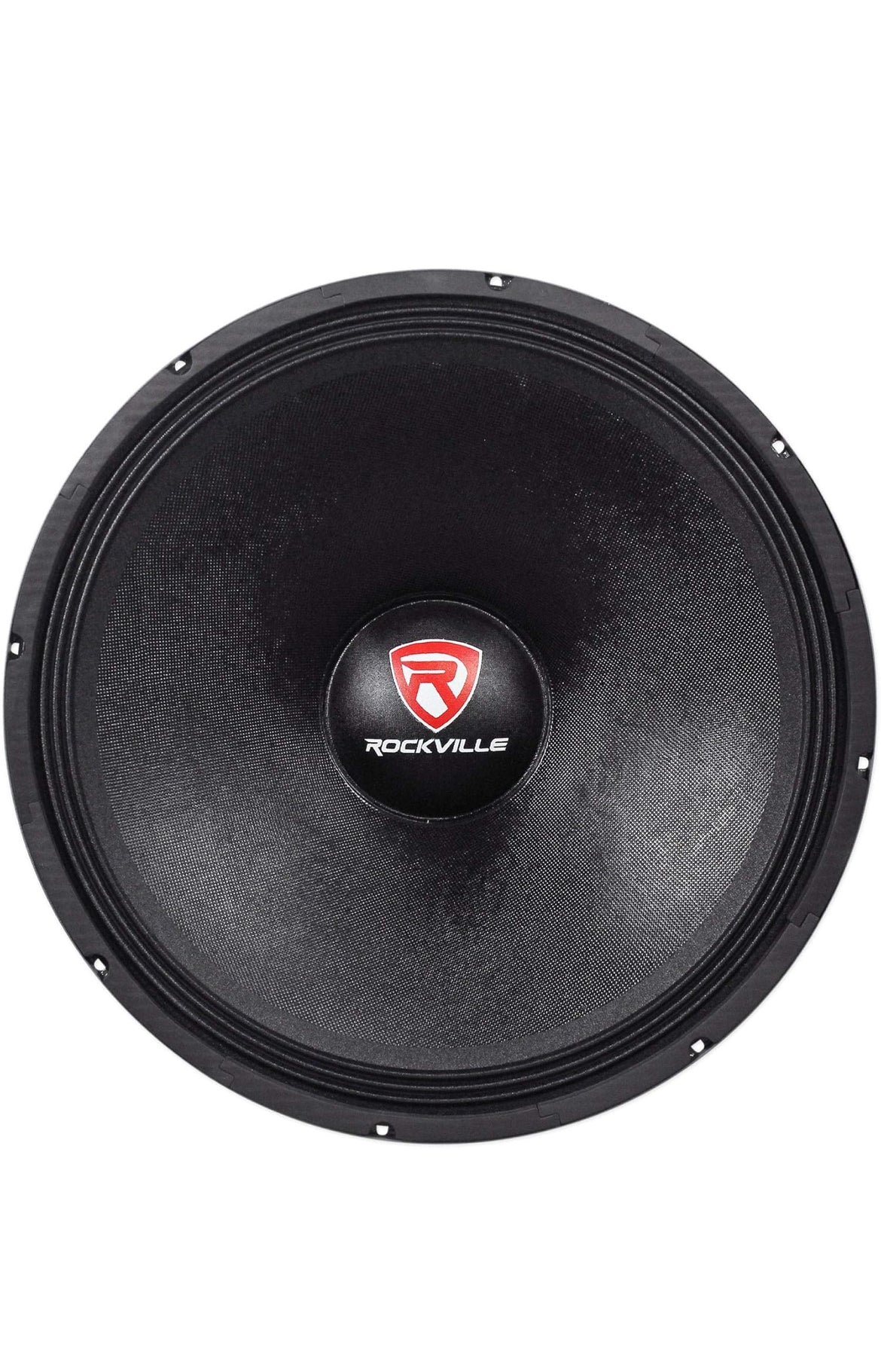 Rockville RVW1800P4 1800W 18" Rou DJ Subwoofer 4 Ohm, 107oz Magneet, Hoë Uitslag, Duursame Bou, vir DJ's en Tuisbioskope