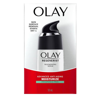 Olay Serum, Regenerist Ligte Gel Gesigbevogtiger, Sonde-geur Verbeter Fyn Lyntjies en Elastisiteit – Aminopeptied Kompleks (1.7 oz)