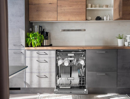 SHARP SDW6767HS Smart Dishwasher Works with Alexa. Includes LED Interior lights, Stainless Steel interior, Heated Dry with Fan Assist, Wash Zone cleans half load on either rack, Adjustable Third Rack