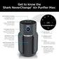 Shark Air Purifier for Home Air Filter Powerful Multi-Room Purification - GREY