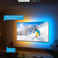 Govee TV LED Backlight, RGBIC Smart LED Strip Lights for 55-65 Inch TVs, Bluetooth and Wi-Fi APP Control, Works with Alexa & Google Assistant, Music Sync, 99+ Scene Modes, Adapter