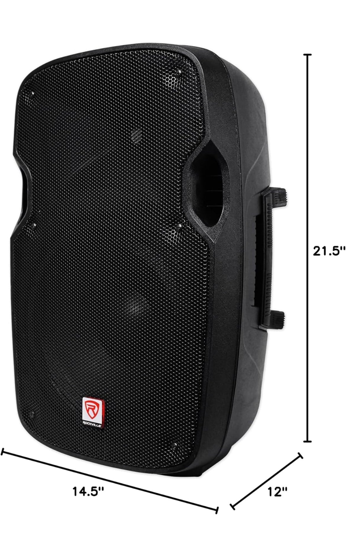 Rockville SPGN104 10" Passive 800W DJ PA Speaker ABS Lightweight Cabinet 4 Ohm