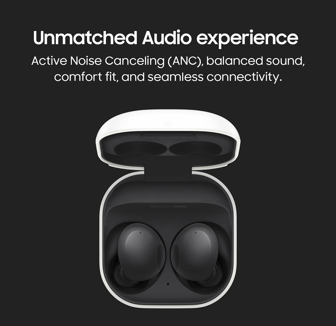 Samsung Galaxy Buds2 Ware Draadlose Bluetooth-oordopjes - Phantom Black (Hernuut)