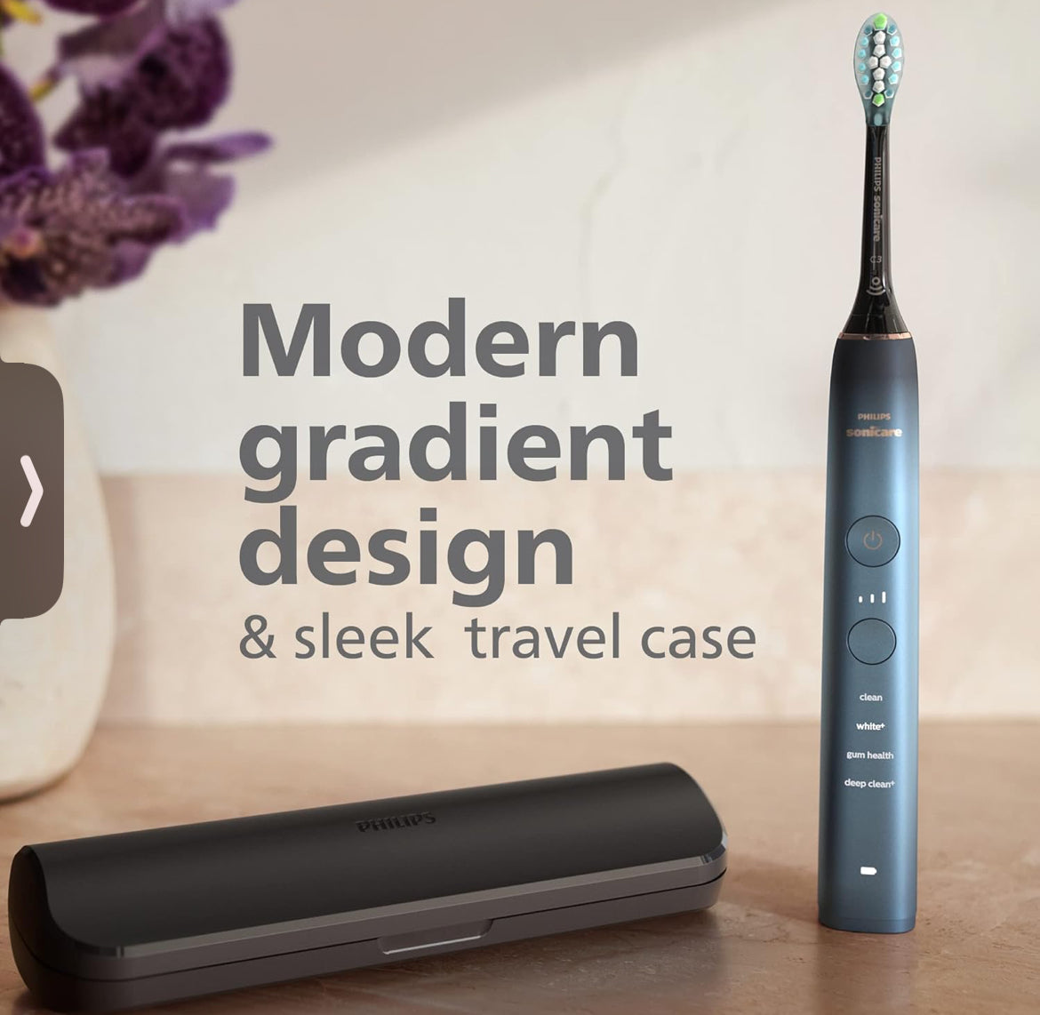 PHILIPS Sonicare 9000 Special Edition Herlaaibare Tandeborsel - Blou/Swart (HX9911/92)