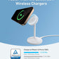 Anker MagGo iPhone 16 MagSafe-Compatible Wireless Charger Stand - WHITE (No AC Adapter)