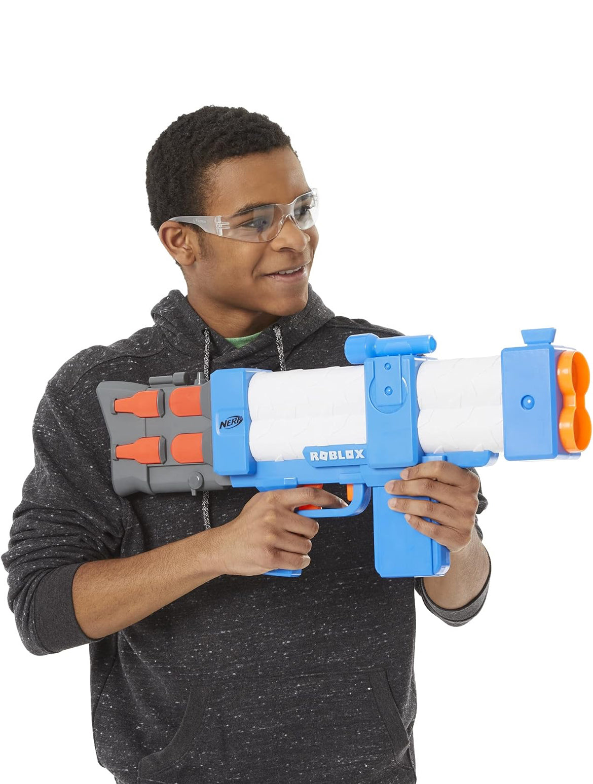 Nerf Roblox Arsenal: Pulse Laser Motorized Dart Blaster, 10 Elite Darts, 10-Dart Clip, Code to Unlock in-Game Virtual Item