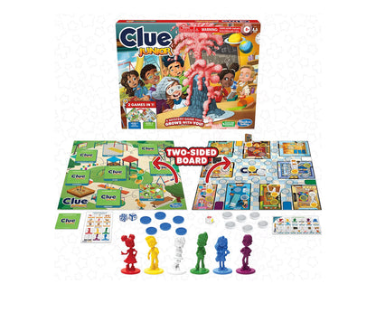 New Hasbro Clue Junior Plus Mystery Board Game