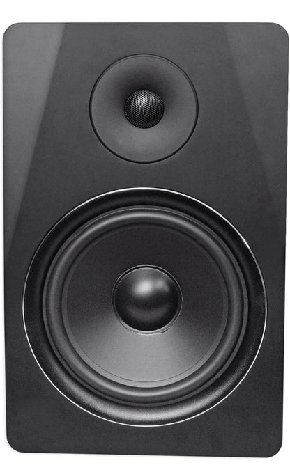 Rockville (2) DPM8B Dubbele Aangedrewe 8" 600 Watt Aktiewe Ateljeemonitorsprekers