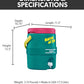 Igloo Retro 2-Gallon Party Water Jug Cooler – Durable & Insulated - (Jade)