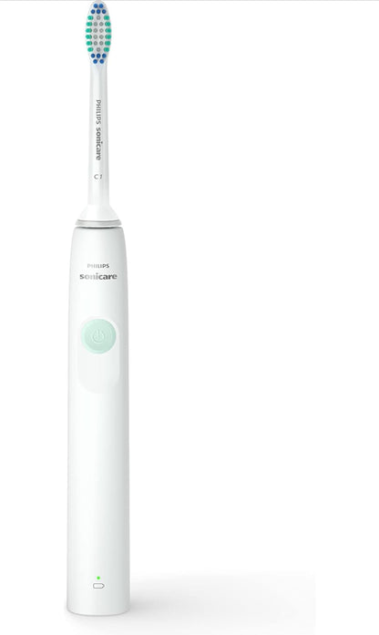 PHILIPS Sonicare 2100 Power-tandeborsel, herlaaibare elektriese tandeborsel - Wit Munt (HX3661/04)