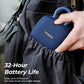 PE1 Mini Portable Bluetooth Speakers w/ Adjustable Carabiner IPX8 Waterproof, 32H Playtime - Blue