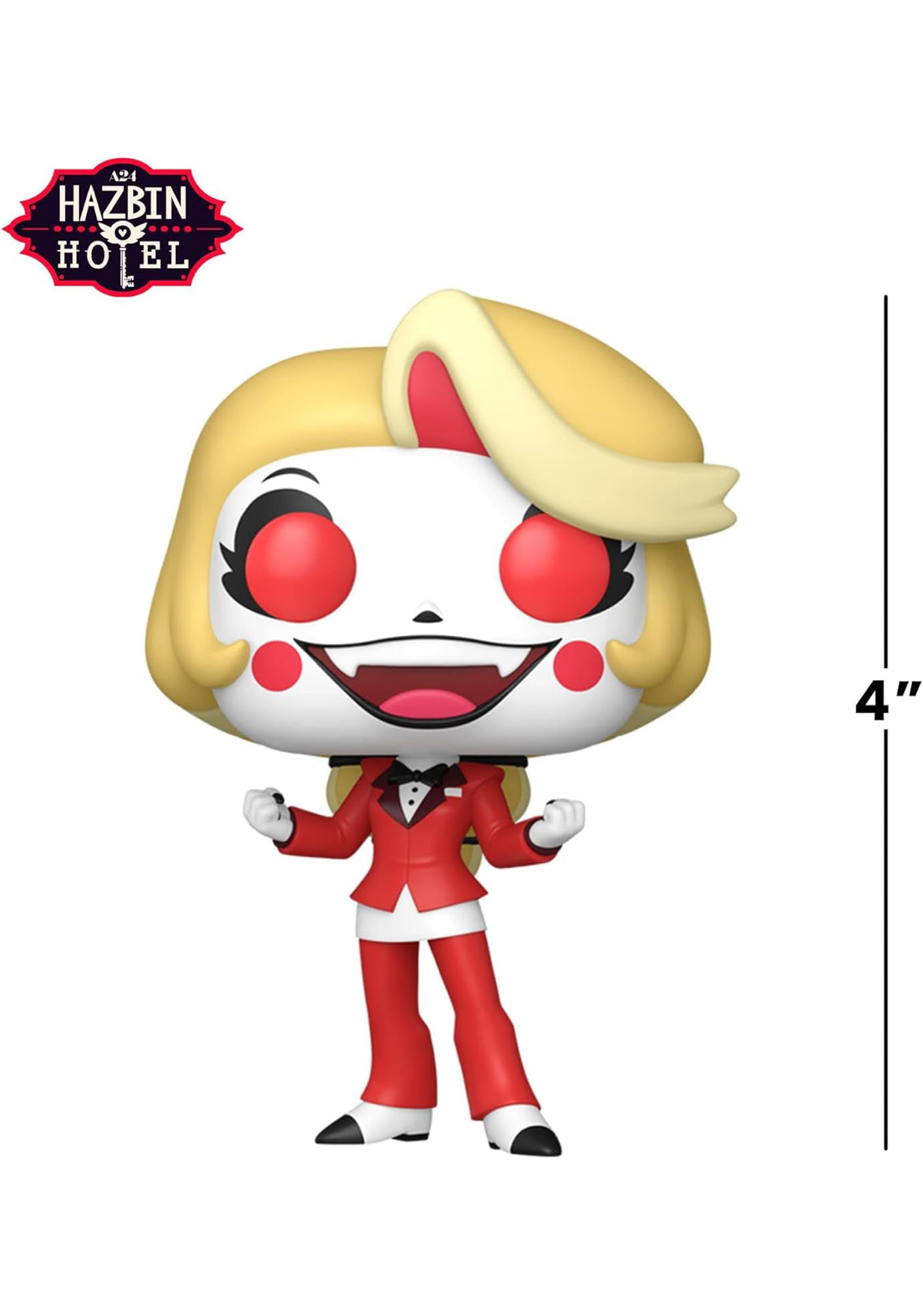 Funko Pop! Animation: Hazbin Hotel - Charlie Morningstar - 1/6 Odds for Rare Chase Variant - Collectible Vinyl Figure