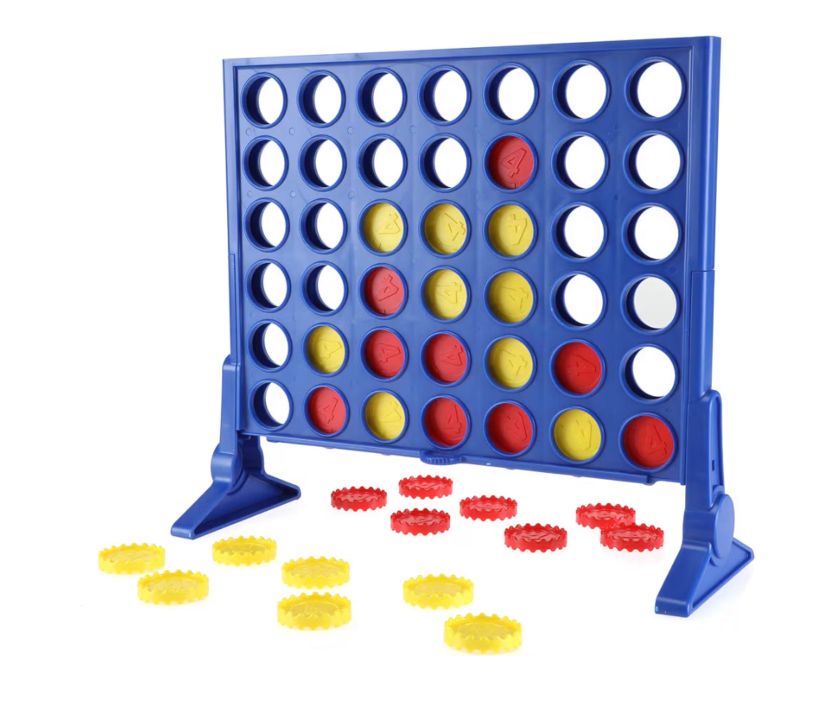 Hasbro Gaming Connect 4 Classic Grid,4 in a Row Game - Strategy Board Games for Kids