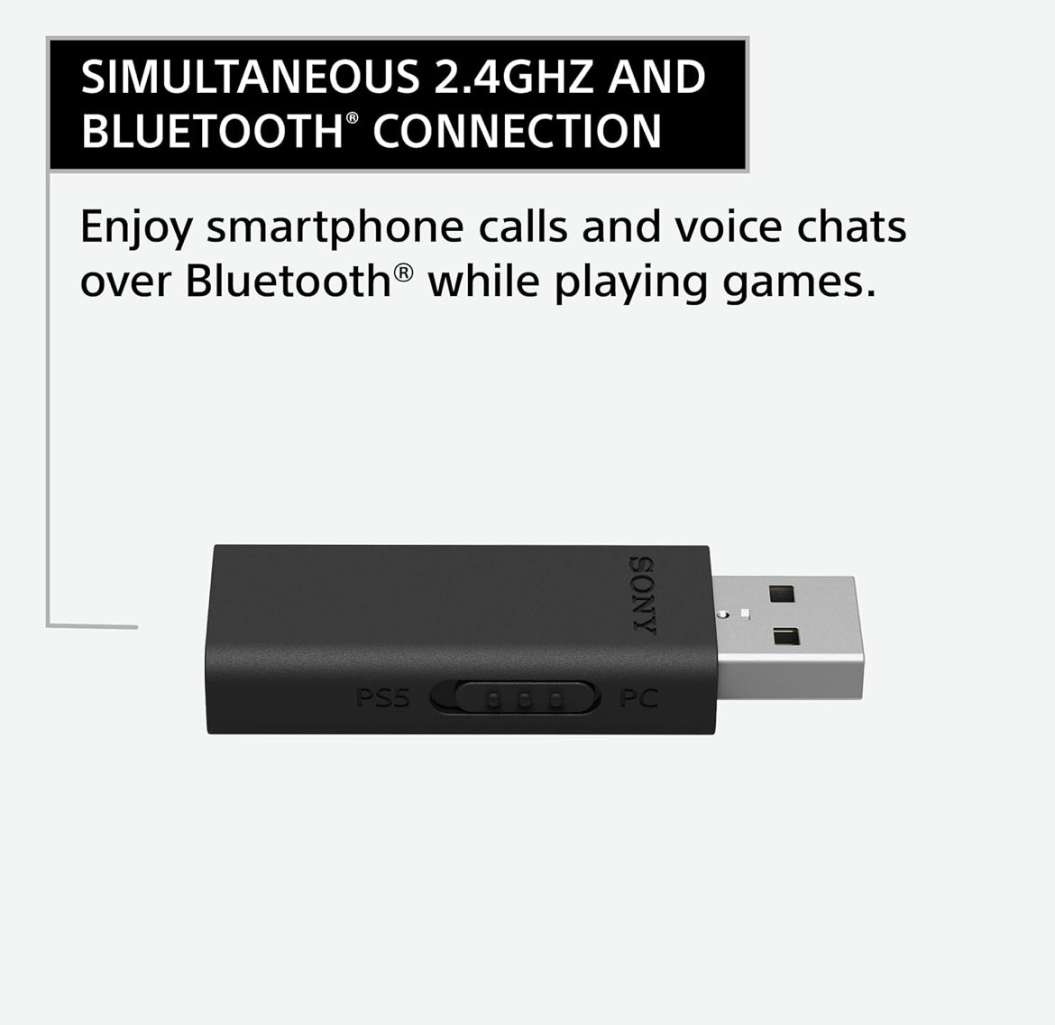 Sony INZONE H9 Speletjieskoptelefoon, Draadlose Geraasdempende Bluetooth-koptelefoon met Mikrofoon, 360 Ruimtelike Klank, vir rekenaar en PS5 (WH-G900N) - Swart