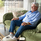 Foot Massager Machine w/ Shiatsu Foot Massager for Plantar Fasciitis Cordless Control - Exclusive Voice Control