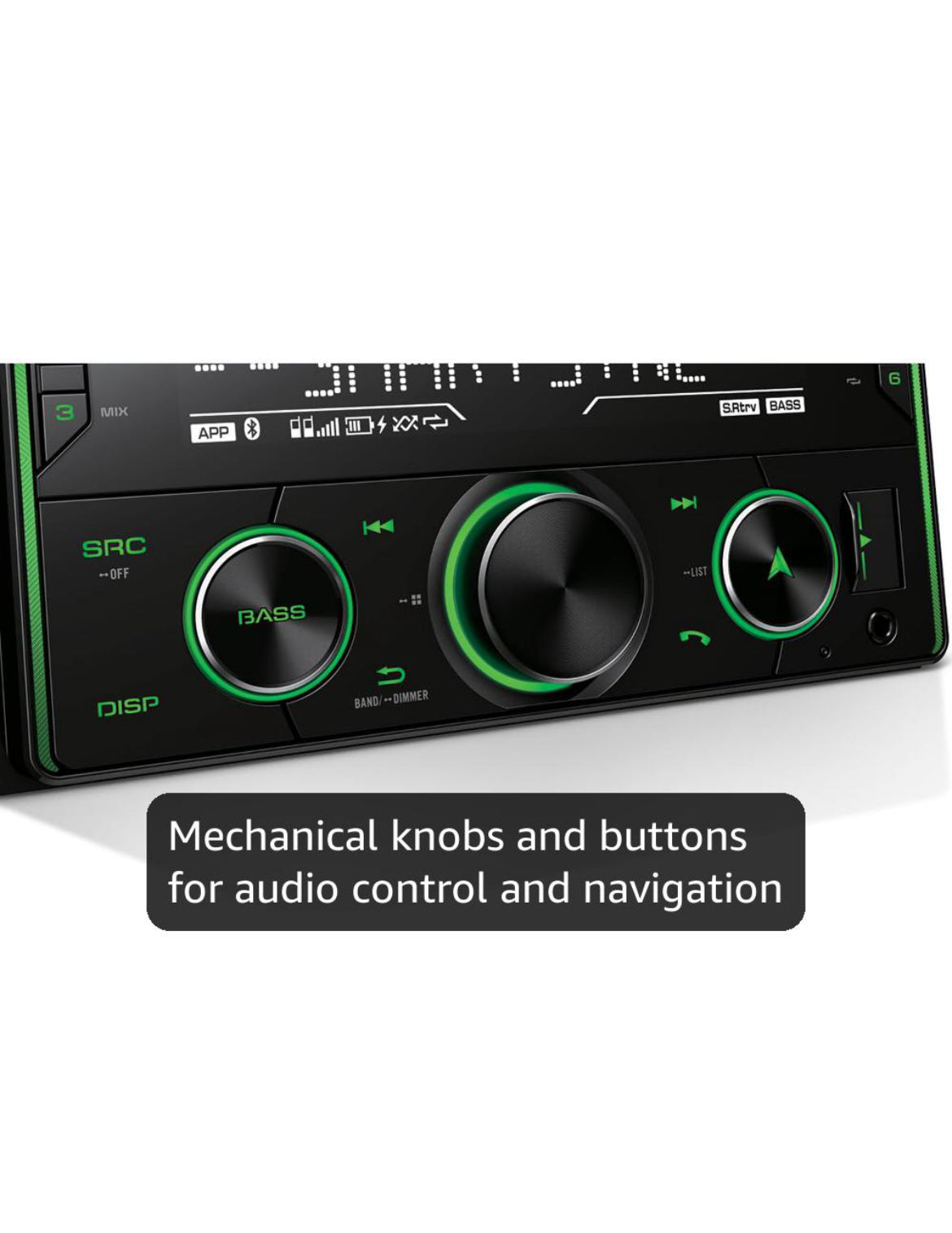 Pioneer Double Din CD Car Stereo w/ Bluetooth and USB/AUXCD Receiver, SiriusXM, Color Change, FLAC, AM/FM Radio, 13-Band EQ, 50W x 4, Voice Control, Hi-Volt RCA Preouts