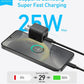 Anker 25W USB C Charger Block, Compact and Foldable, Supports PPS Fast Charging - (Black)