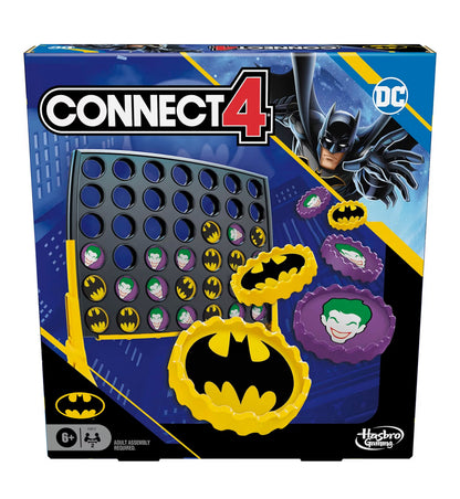 Connect 4 Batman Game Themed 4 in a Row - Strategy Board Games for Kids and Families