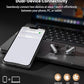 NC20 Active Noise Cancelling Wireless Earbuds, LDAC Hi-Res Sound Bluetooth, 80H Playtime, Dual Pairing, 32 EQ via App, IPX8 Waterproof - Wireless Charging Case