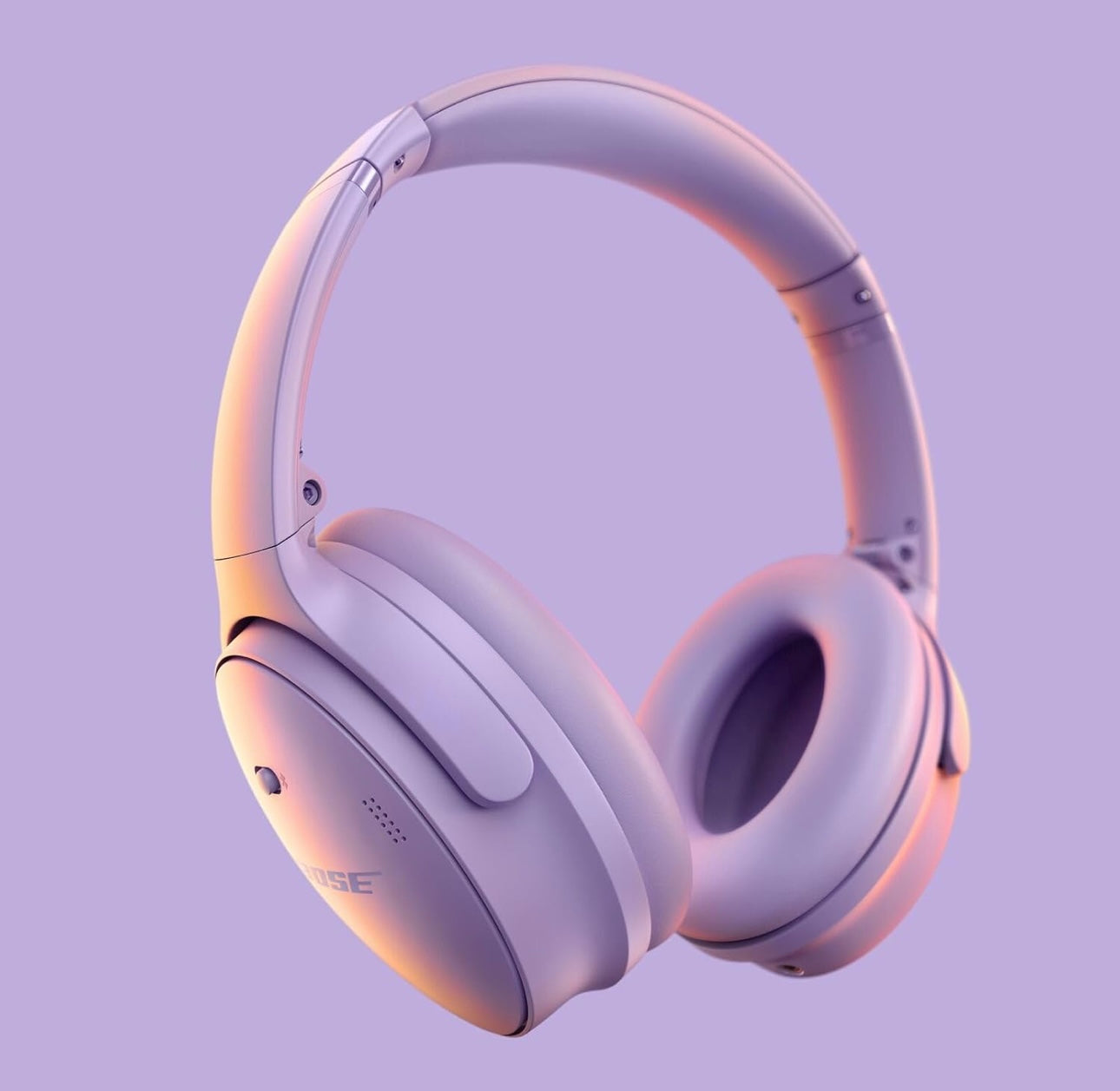 Bose QuietComfort Bluetooth Headphones with Active Over Ear Noise Cancelling and Mic