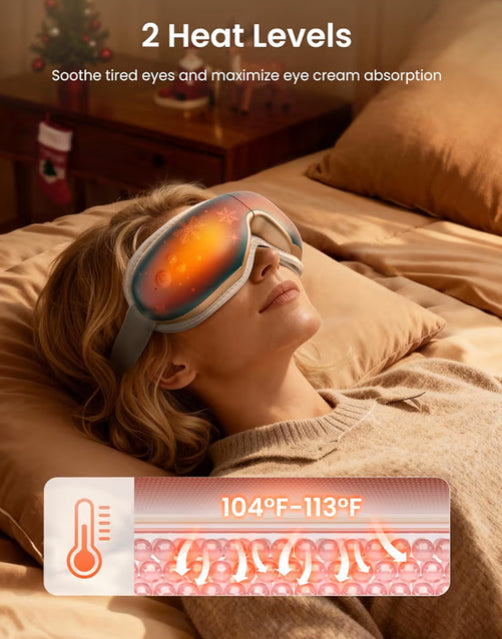 Limited Edition Eye Massager with Heat, Eye Mask for Migraine, Sleep Mask for Dry Eyes Relax Eyeris 1