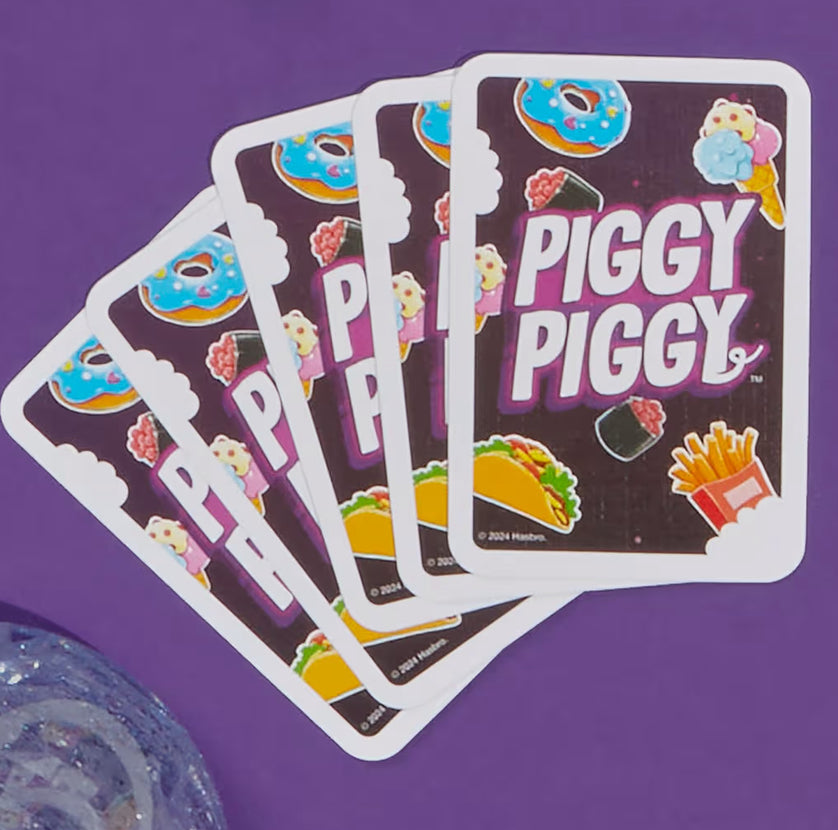Hasbro Gaming Piggy Piggy Card Game - Family Games for Kids - Teens, and Adults - 2 to 6 Players