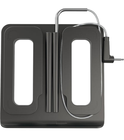 Ninja Woodfire Slim Termometer, Versoenbaar met OG900-reeks, Bykomende Termometer om Verskeie Proteïene te Monitor, Beheerde Braai en Rook, Sluit Dubbele Bêreboks in, Swart/Silwer